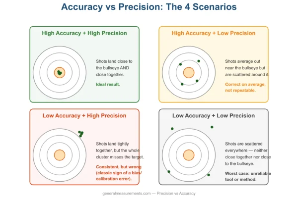 Accuracy Vs Precision Diagram