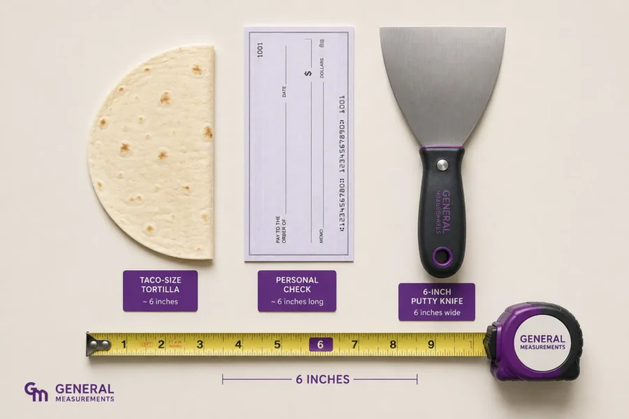 How Long Is 6 Inches? 14 Everyday Things That Are 6 Inches Long